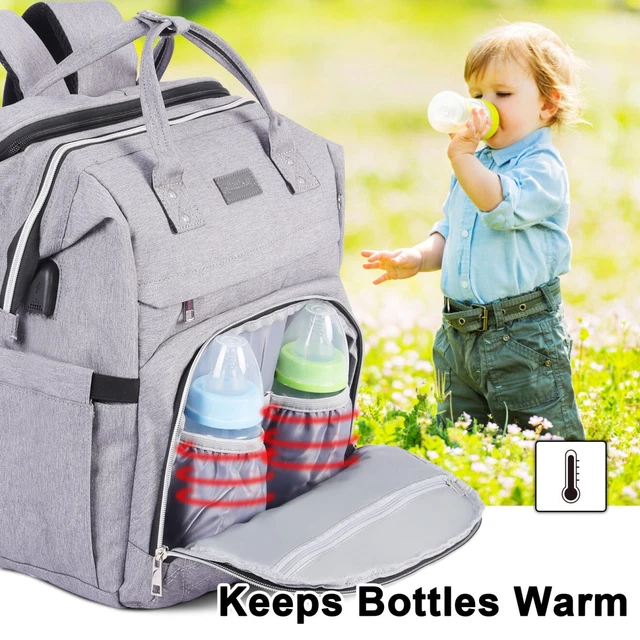 Maternity Travel Diaper Backpack, Foldable Baby Crib Thicker Premium Pad 5