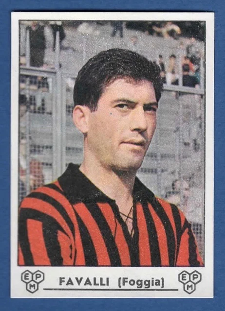 FIGURINA CALCIATORI PANINI 1964/65 Recupero Favalli Foggia EUR 1