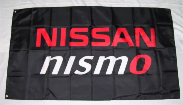 Nismo 3'X5' Flag Banner Racing Nissan Motorsports Garage Man Cave Shop Wall Gtr