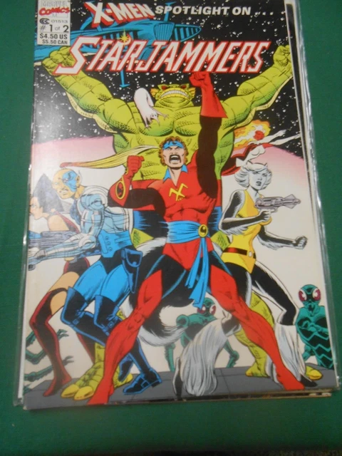 Great MARVEL Comic- X-MEN Spotlight on....STARJAMMERS   No. 1 ....1990
