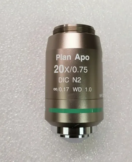 Objective Dic N2 Nikon Plan Apo 20X/.75 1.0 Wd Microscope