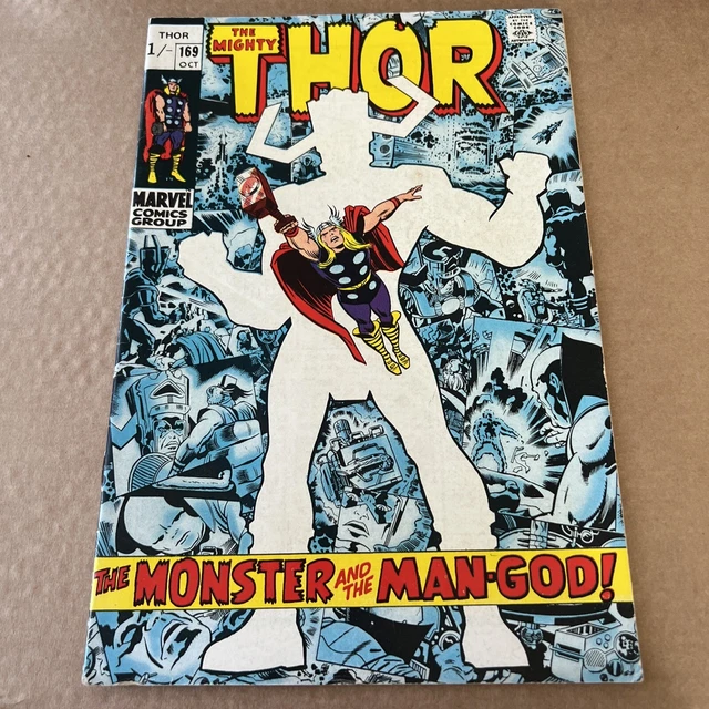 the mighty thor 169 vol 1 the monster and the man god Key Book