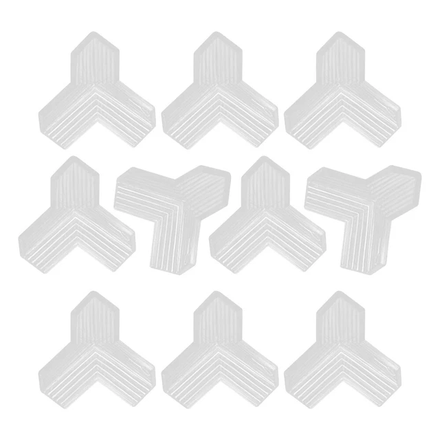 10 piezas Table Corner Guards Mesa de seguridad infantil protección de esquina Baby Proofing Corner