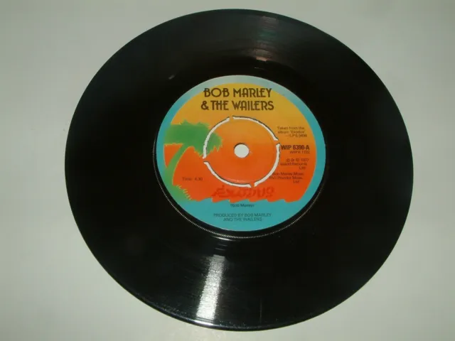 Bob Marley & The Wailers – Exodus – 7" Vinyl – 1977 – WIP 6390