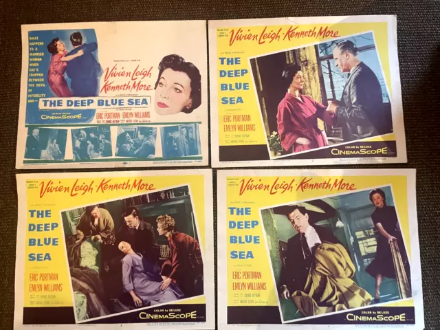 DETECTIVE STORY 1951 Set of Original Lobby Cards Kirk Douglas