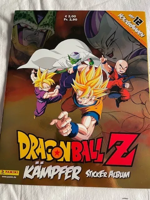 Panini Dragonball Z Warriors / Kämpfer Leeralbum mit Stickersatz