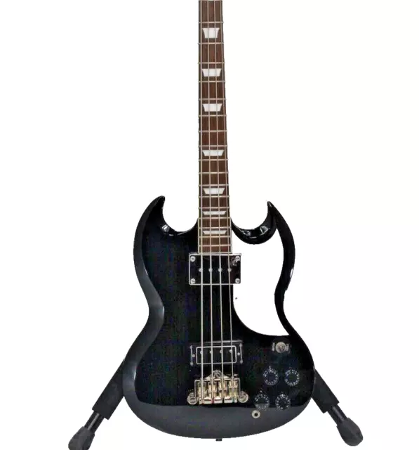 Burny BEB-65 Black EB Type Bass Electric Bass Guitar free shipping from Japan
