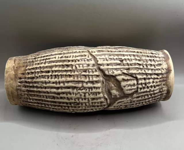 Wonderful Ancient Near Eastern Clay Tablet With Early Form Of Writing Ca 3000Bce