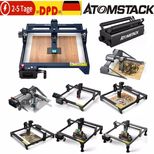 ATOMSTACK S10 A10 Pro A5 P7 P9 Lasergraviermaschine Graviermaschine Cutter EU