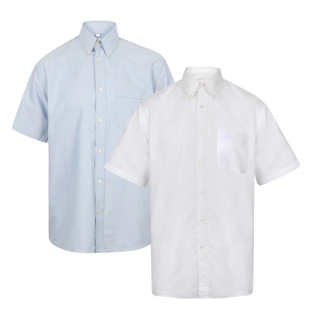 Chemise Façonnable Bleu Blanc à Carreaux – Taille 40, Manches Courtes – Coton, Occasion Très Bon état