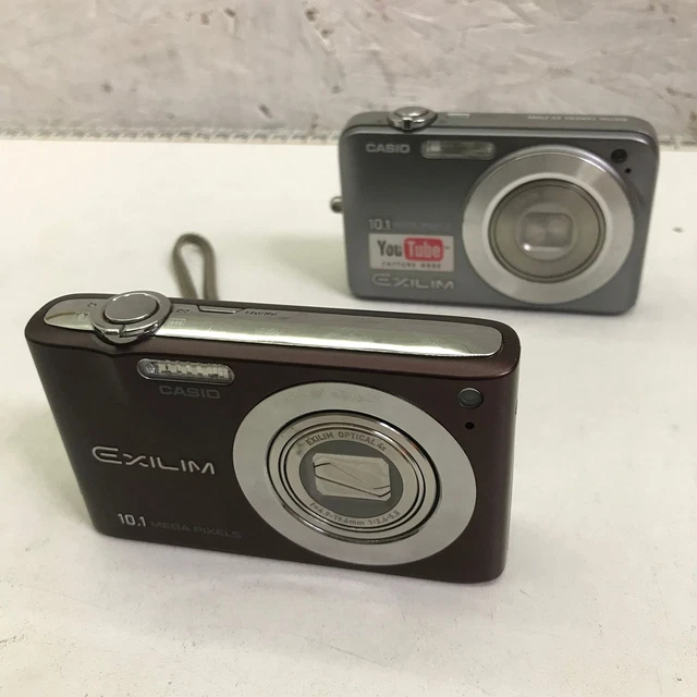 Macchina Fotografica Casio Exilim EX-Z100 Z1080 Vinaccia Grigio - 10 Megapixel
