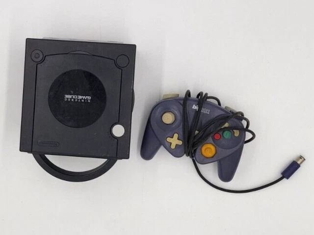 Nintendo GameCube Console - Noire + 1 manette. Sans câbles