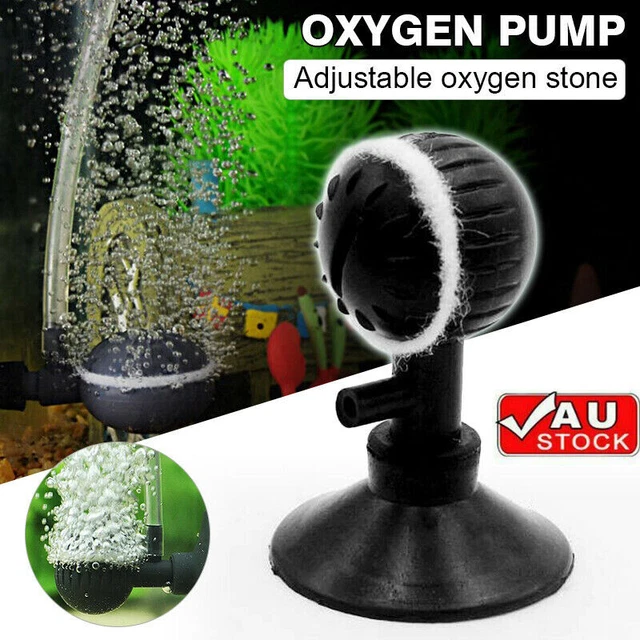 2PCS Adjustable Air Diffuser Oxygen Pump Aquarium Fish Tank Air Bubble Stones