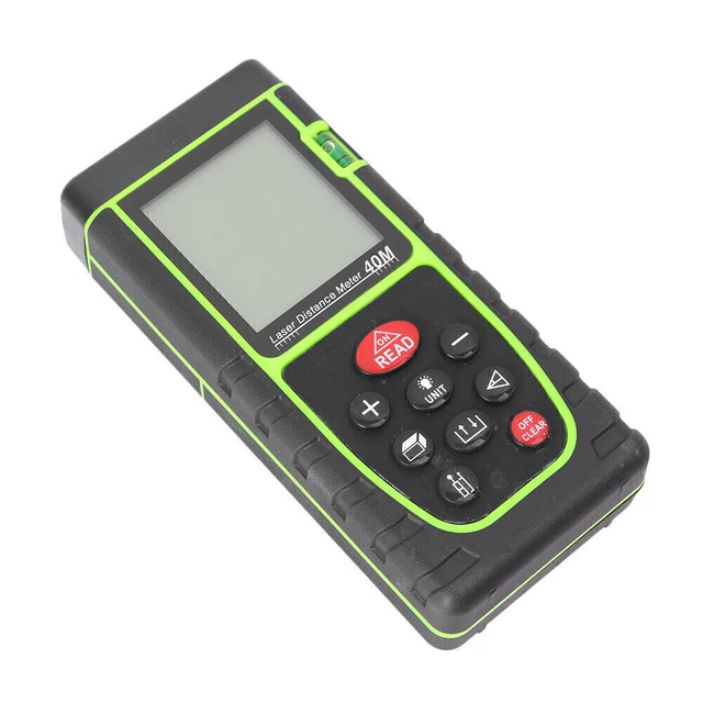 Digital Laser Distance Meter Range Finder Measure Tape Diastimeter 40M 131ft US