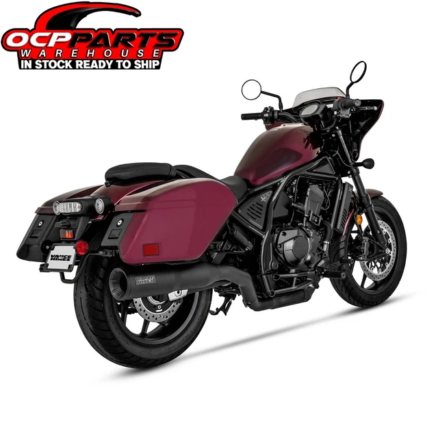 Vance & Hines Hi Output Slipon Muffler Exhaust Honda 2023 Rebel 1100T 48427