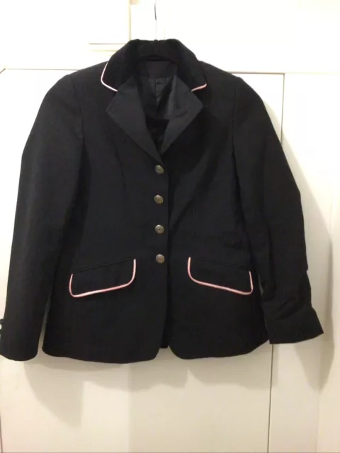 Caldene Black Maids Show Jacket Size 30 Age Approximately 12