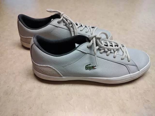 Women's Pre-owned LACOSTE Sneakers  -Size 7- Light Gray