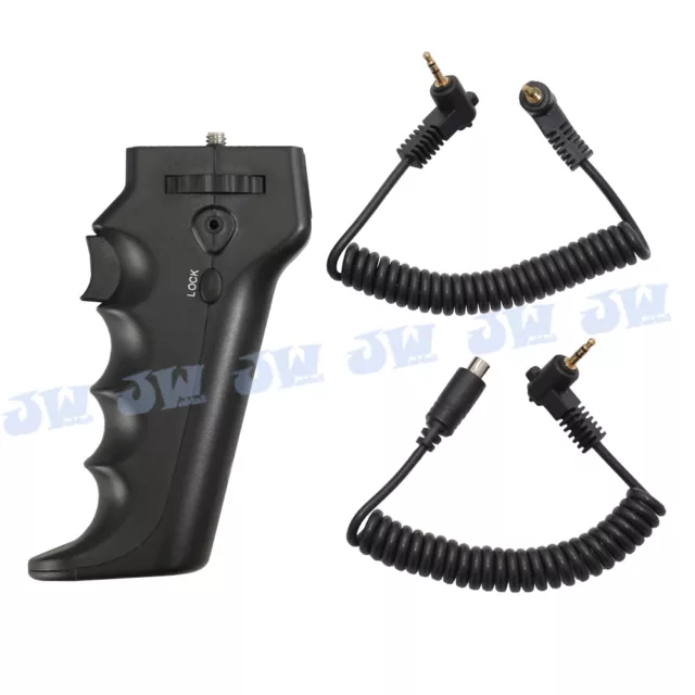 JJC Pistol Grip Handle Stabilizer for SONY DV Camcorder with A/V R or LANC Port