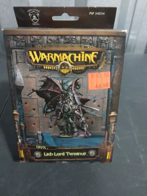 Hordes Warmachine Cryx Lich Lord Terminus Nuevo En Caja Pip34034