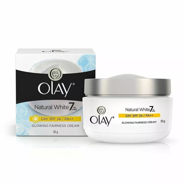 Nuevo Olay Natural White Natural Day SPF 24 Crema de justicia brillante 50g...