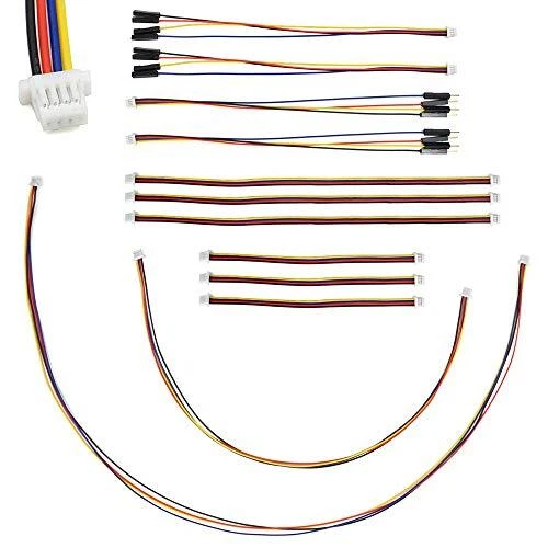 elechawk Kit de câble Qwiic I2C - Fil Stemma QT pour panneaux de développemen...