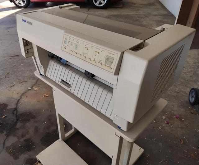 Epson 8502 dot matrix printer stand dfx 8500 listed separately 128 
