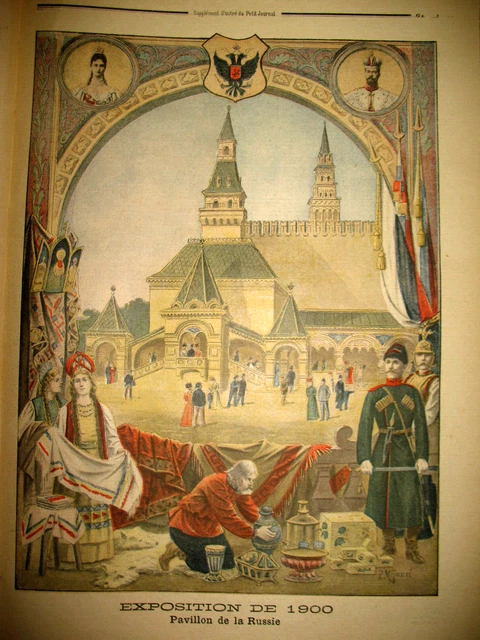 Expo Universelle Russie Marins Païki National P. Deschanel Le Petit Journal 1900