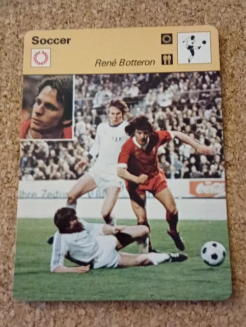 Editions Rencontre Sportscaster 1979 Soccer Football René Botteron Switzerland