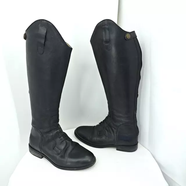 Shires Moretta Ladies Black Leather Riding Boots