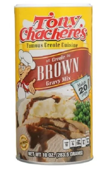 TONY CHACHERE'S Creole 'Brown' Gravy Mix Famous Creole Cuisine 283 gr aus USA