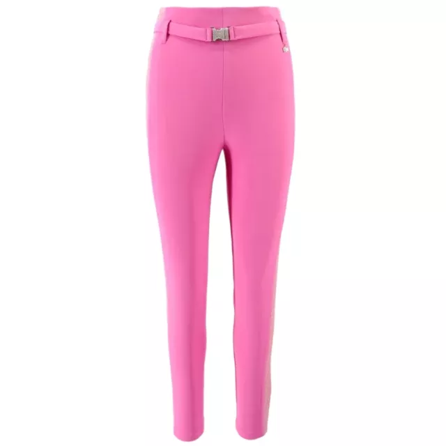 Relish pantalone capri con tulle e cintura col. rosa carico ALMACH RCP2307395014