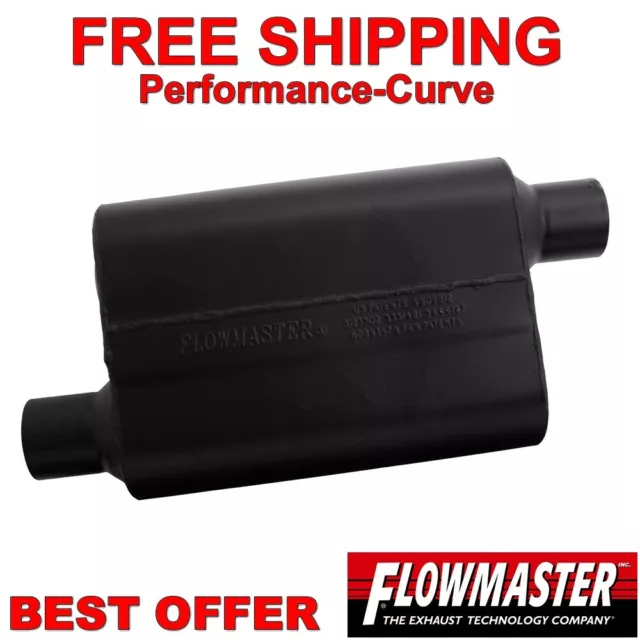 Flowmaster Super 44 Series Muffler Performance Exhaust 2.5" O/O 942548