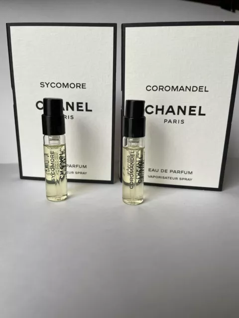 Chanel Les Exclusifs Sycomore, Coromandel je 1,5ml EDP NEU Sample Proben