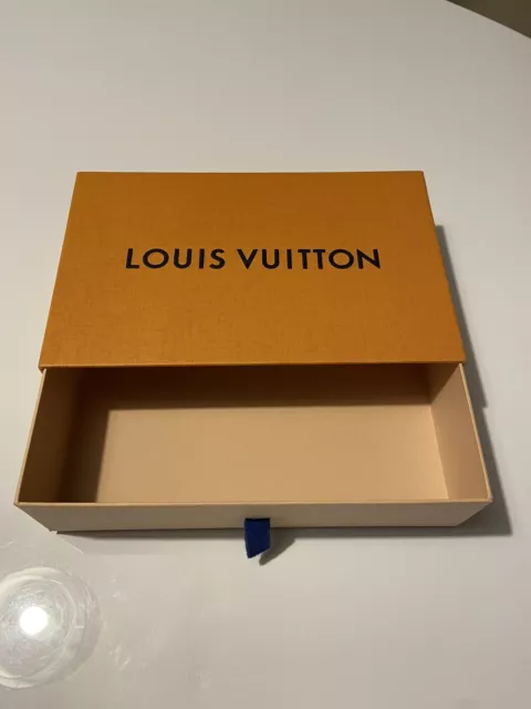 Authentic Louis Vuitton Orange Gift Box 5.25 by 8.25 by 1.5