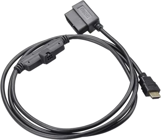 OBD2 to HDMI Monitor Interface Cable Fits for Edge CS2 CTS2 CTS3 Replacement