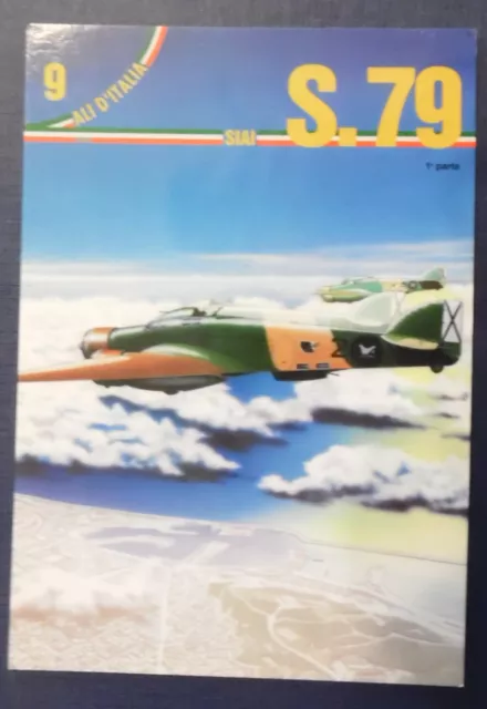 C2840 Aeronautica Militare Regia Ww2 Cartolina Siai Marchetti S 79