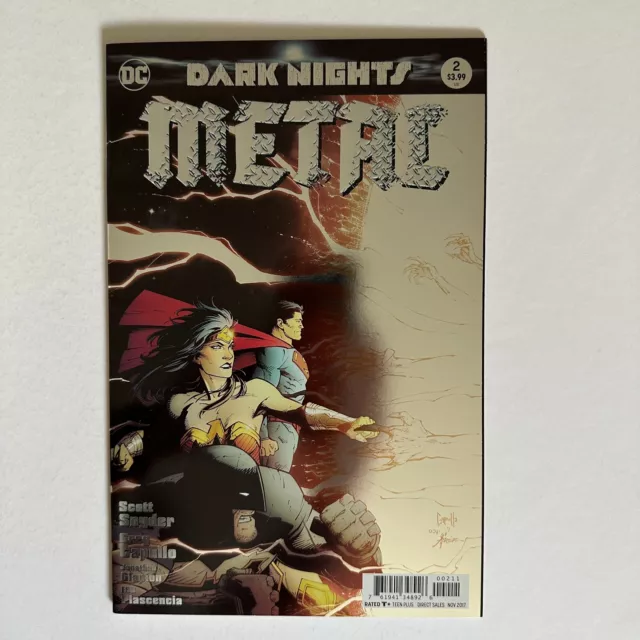 Dark Nights Metal 2 1St Print 1St Cameo Appearance Batman Who Laughs (2017, Dc)