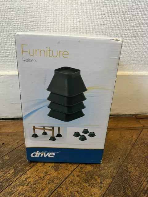 Elevadores de muebles de 9 cm (juego de 4) Elevadores de muebles de 9 cm (juego de 4)