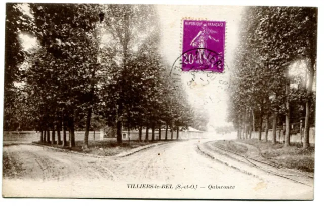 VILLIERS LE BEL - Quinconce. Ed. Bréger