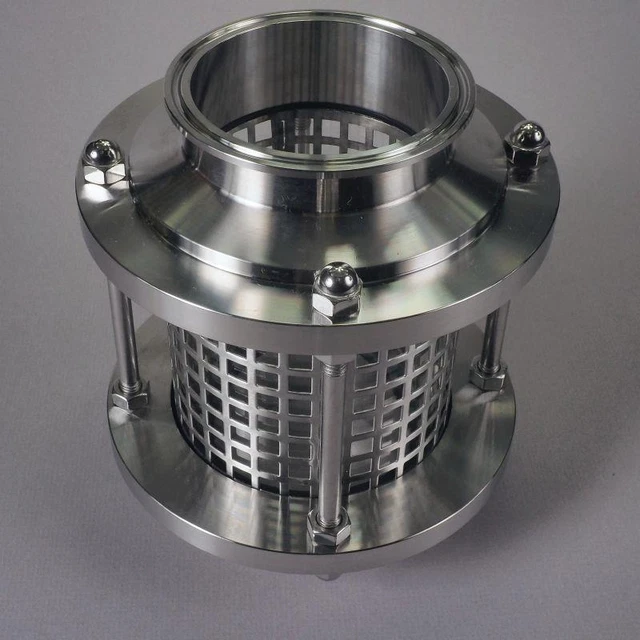 Serbatoio Di Visualizzazione Glacier Tanks Con Morsetto Tri Clover 6" SS304 E Guarnizioni VITON 9mm