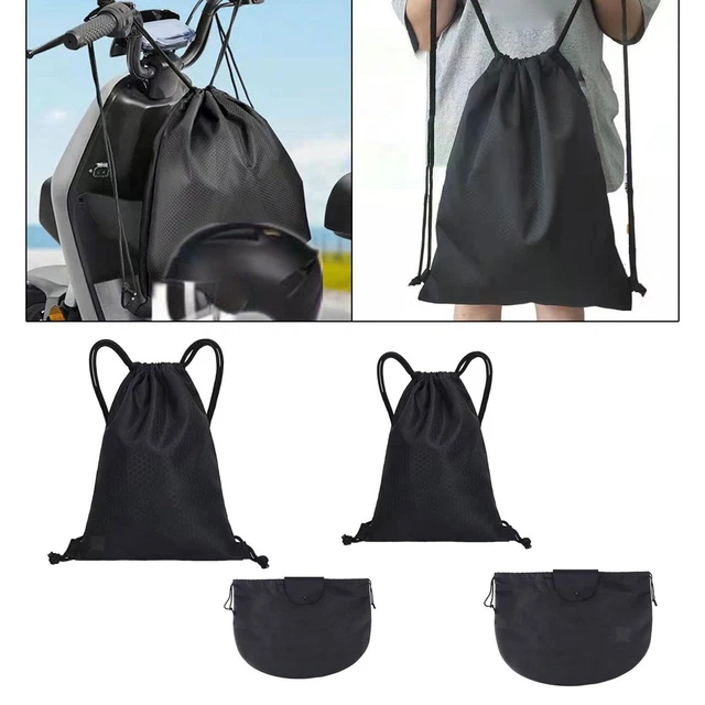 Sac de rangement pour casque Fermeture à cordon anti-poussière Organisateur