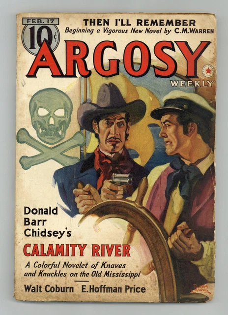 Argosy Part 4: Argosy Weekly Feb 17 1940 GD/VG 3.0