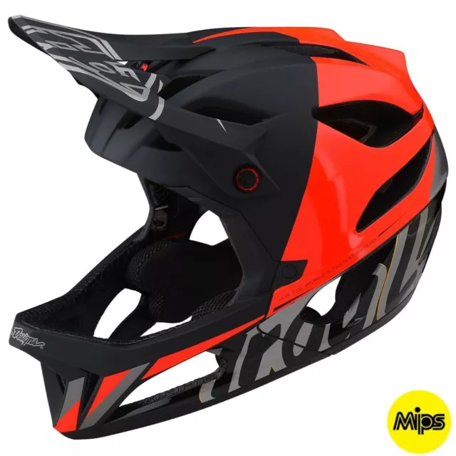 Troy Lee Designs Stage Helmet MIPS TLD MTB DH Mountain Bike Enduro - NOVA RED