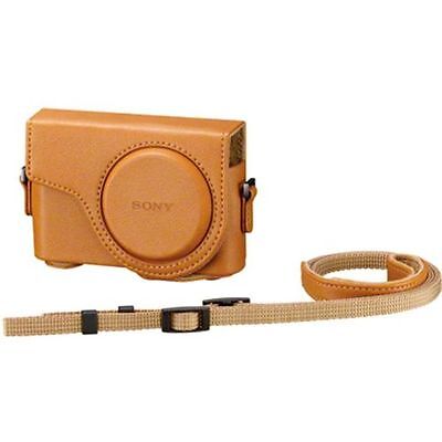 OFFICIAL Sony case LCJ-WD TIC for DSC-WX300 LIGHT BROWN / AIRMAIL with TRACKING