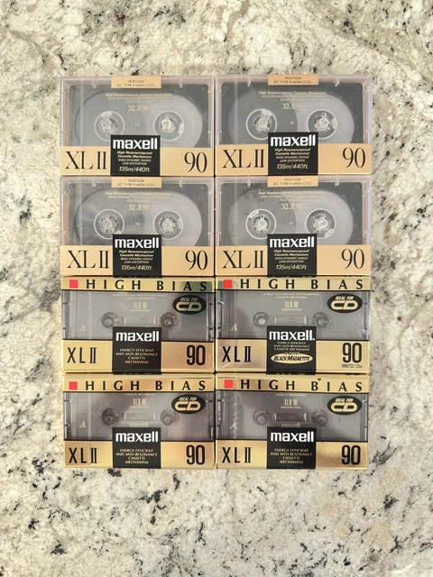 Maxell XL-II 90 Minuten Sealed E.a. Cassettebandjes - Vintage Audio Repair - Foto 10