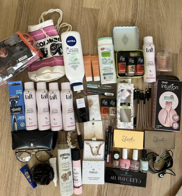 Beautypaket XXL Elemis, Purelei, Catrice, Hawaiian tropic, Glossybox uvm.