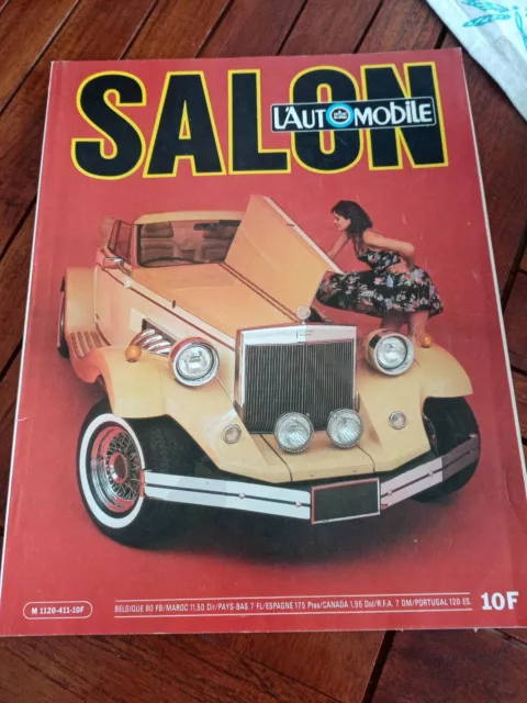 Special SALON DE L'AUTO 80- L' AUTOMOBILE-OCTOBRE 1980 N° 411-MAGAZINE-LOT !