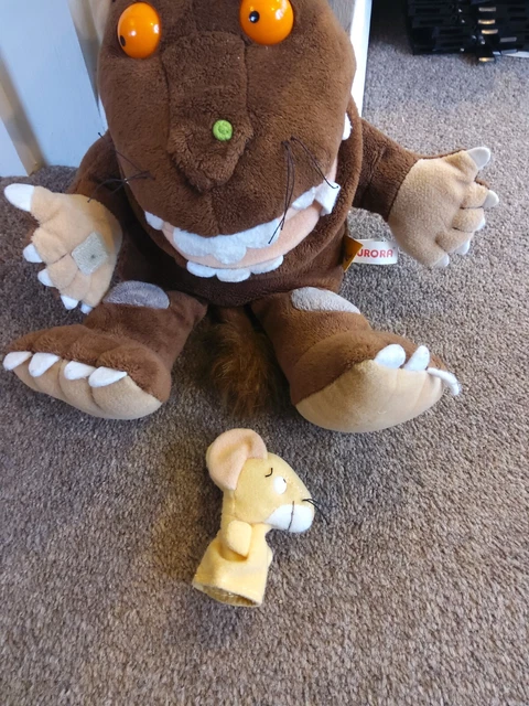 THE GRUFFALO 14 Plush Hand Puppet 3 5 Mouse Finger Puppet RARE the-gruffalo-14-plush-hand-puppet-3-5-mouse-finger-puppet-rare