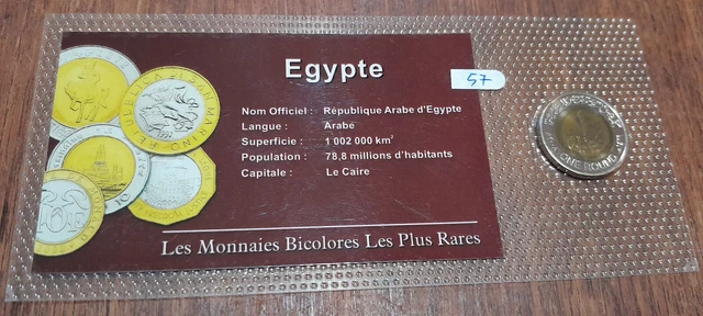 LES MONNAIES BICOLORES Les Plus Rares - Egypte - Club Francais De La