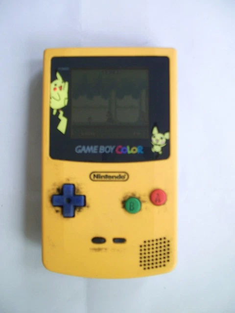 CONSOLE NINTENDO GAME Boy Color Edition Pikachu Pokemon OFFICIEL EUR ...